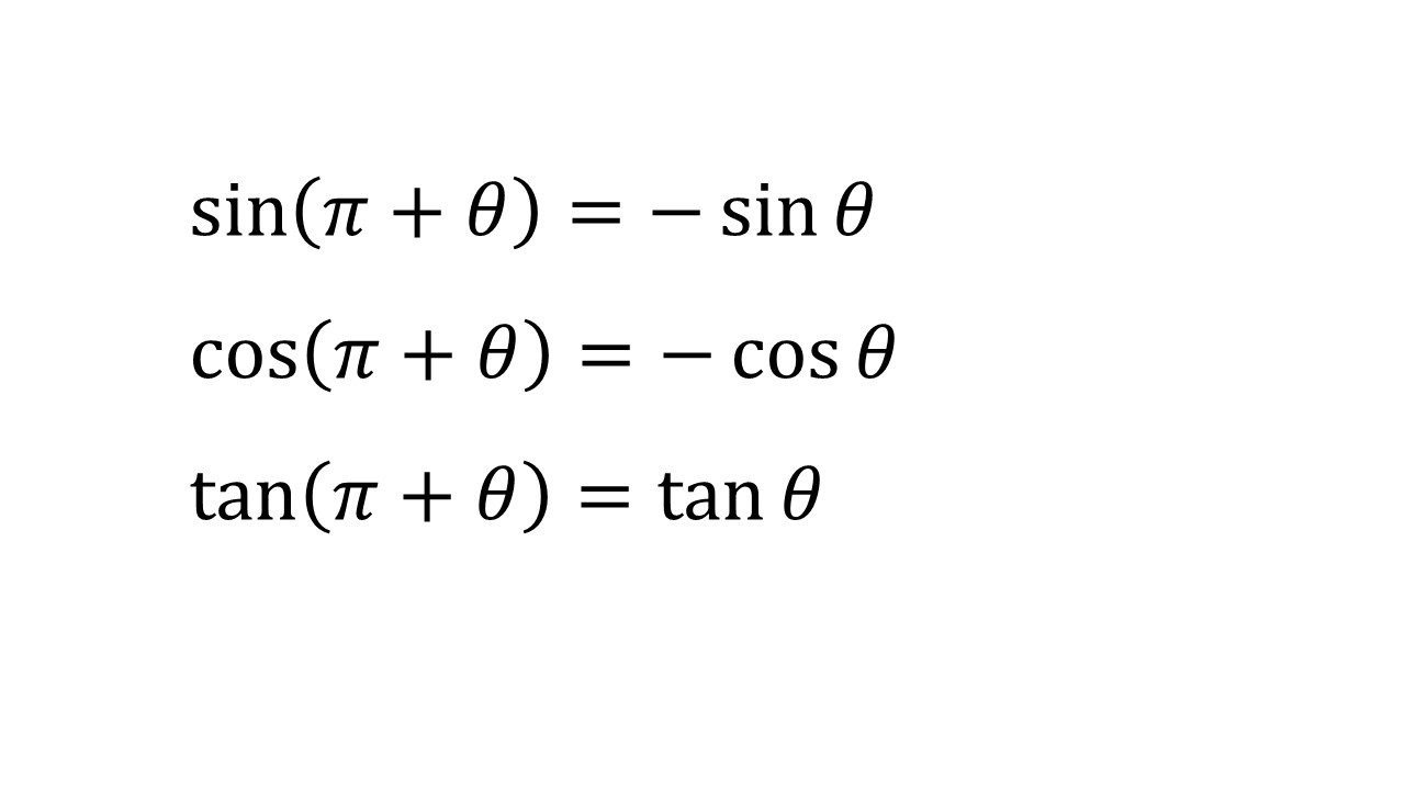 三角関数（数学Ⅱ）公式一覧 大学受験の王道