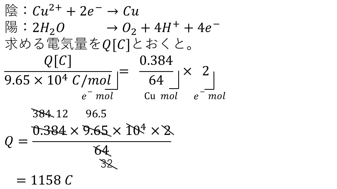 電気分解の計算（問題と答え）【化学計算の王道】 | 超塾 / 大学受験の王道