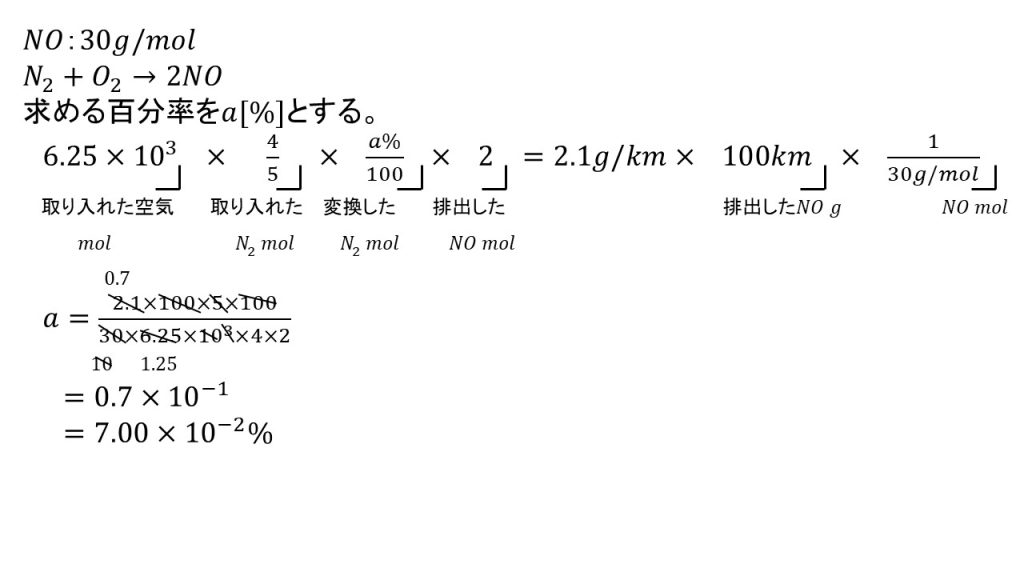 気体の燃焼 開放系 の計算の応用問題 複雑に見える問題でも1つの方程式にすることができます 大学受験の王道